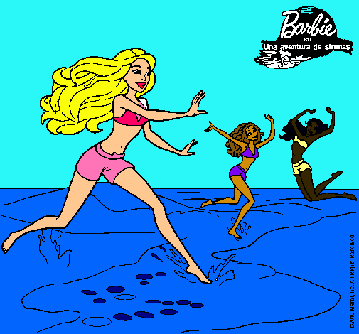 Barbie de regreso a la playa