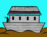Dibujo Arca de Noe pintado por alviery