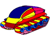 Dibujo Nave tanque pintado por chwe5i8nj