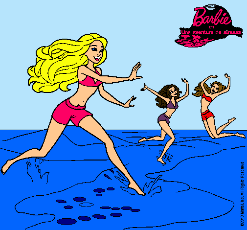 Barbie de regreso a la playa