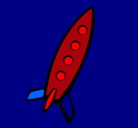 Dibujo Cohete II pintado por jorgito