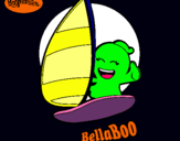 Dibujo BellaBoo pintado por tiburon