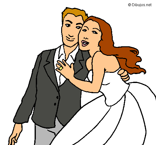Dibujo Marido y mujer pintado por Extrellita