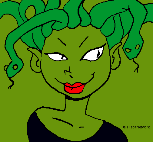 Mujer medusa