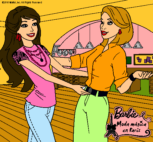 Barbie y su amiga