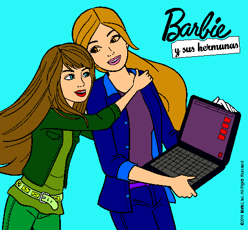 El nuevo portátil de Barbie