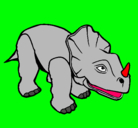 Dibujo Triceratops II pintado por kkkkkkkkkkkk