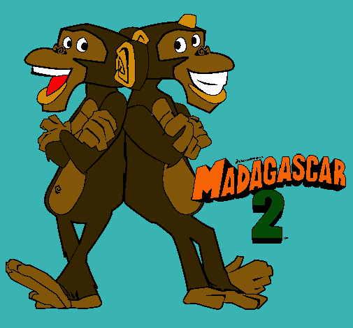 Madagascar 2 Manson y Phil 2