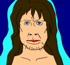 Dibujo Homo Sapiens pintado por jesuscristo
