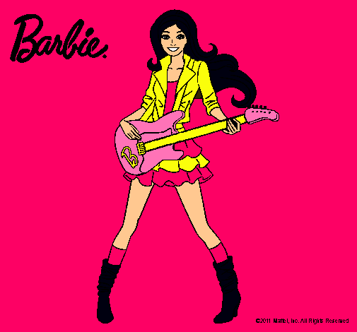 Barbie guitarrista