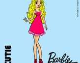Dibujo Barbie Fashionista 3 pintado por Helga