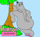Dibujo Horton pintado por carolinaeeee