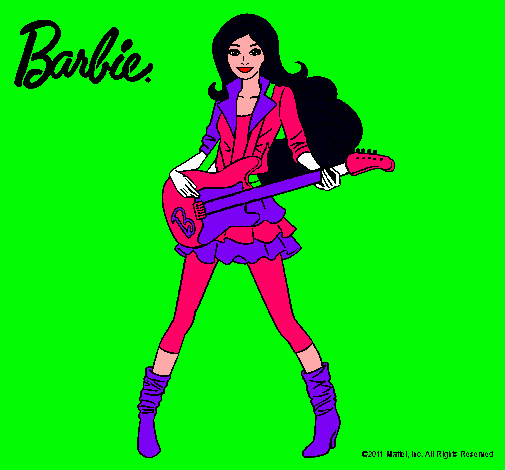 Barbie guitarrista