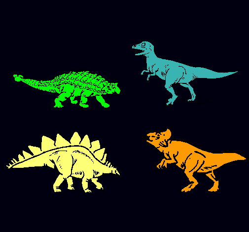 Dinosaurios de tierra