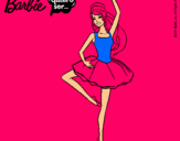 Dibujo Barbie bailarina de ballet pintado por ABRIL4655331