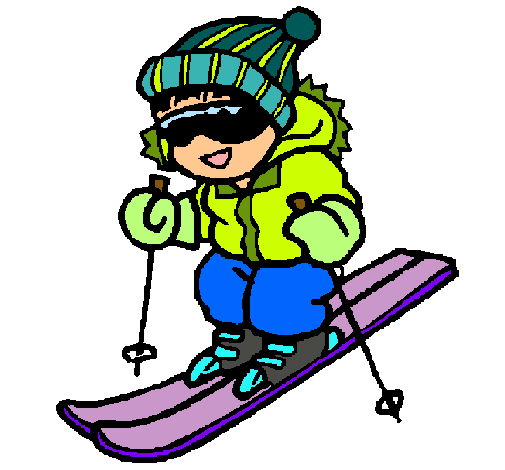 Dibujo Niño esquiando pintado por camuri