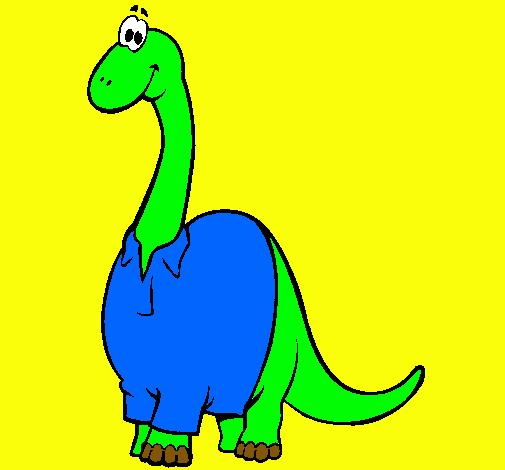 Diplodocus con camisa