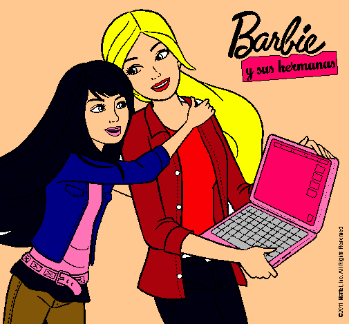 El nuevo portátil de Barbie