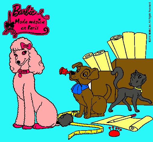 La mascota de Barbie