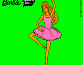 Dibujo Barbie bailarina de ballet pintado por juniorbbdfhc