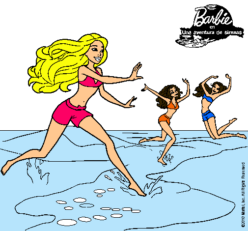 Barbie de regreso a la playa