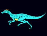 Dibujo Velociraptor pintado por DINOREY
