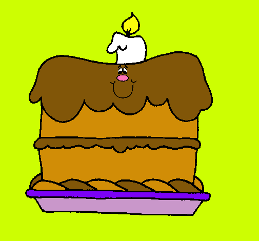 Pastel de cumpleaños