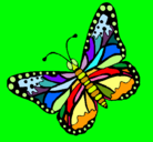 Dibujo Mariposa 4 pintado por Bloomix