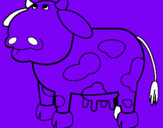 Dibujo Vaca pensativa pintado por sussan