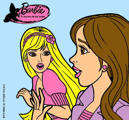 Barbie sorprendida