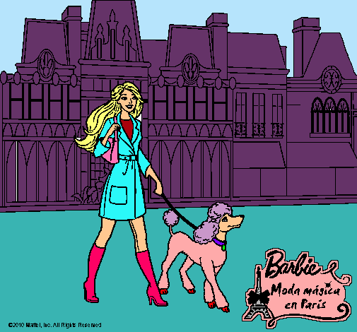 Barbie y su perrita