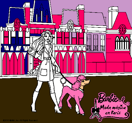 Barbie y su perrita