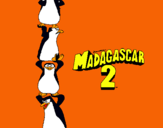 Dibujo Madagascar 2 Pingüinos pintado por bulum