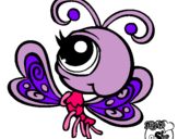 Dibujo Mariposa Littlest Pet Shop 2 pintado por catal