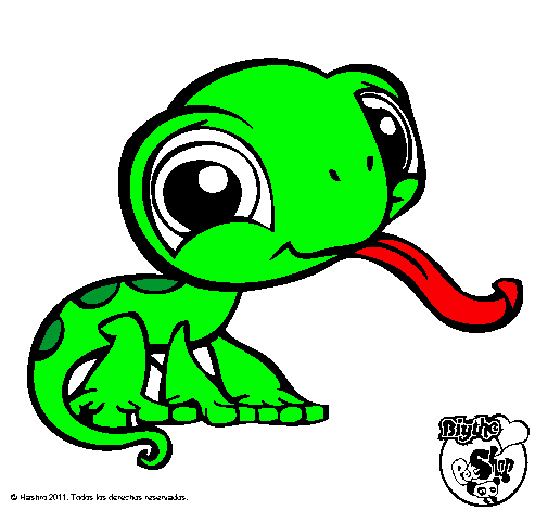 Lagarto Littlest Pet Shop