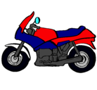 Dibujo Motocicleta pintado por guapo12