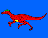 Dibujo Velociraptor pintado por hhgggghb