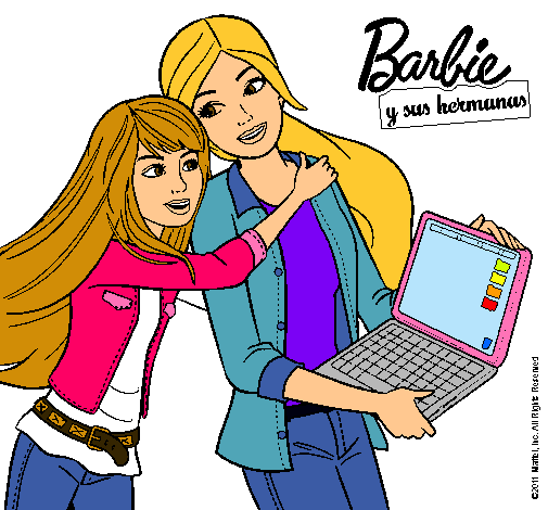 El nuevo portátil de Barbie