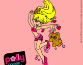 Dibujo Polly Pocket 14 pintado por zulima