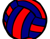 Dibujo Pelota de voleibol pintado por ujhy