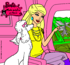 Dibujo Barbie llega a París pintado por bren