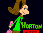 Dibujo Horton - Sally O'Maley pintado por yessssssssss
