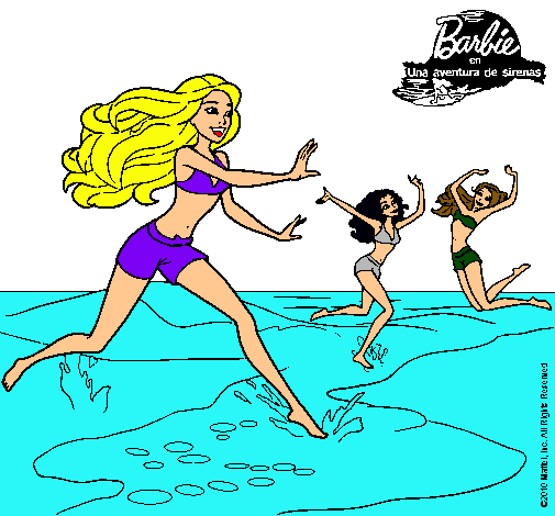 Barbie de regreso a la playa