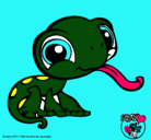 Dibujo Lagarto Littlest Pet Shop pintado por Samyalamoda