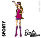 Dibujo Barbie Fashionista 4 pintado por musitilla