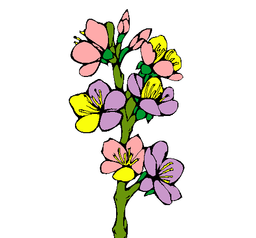 Dibujo Flores de campo pintado por alba-adela