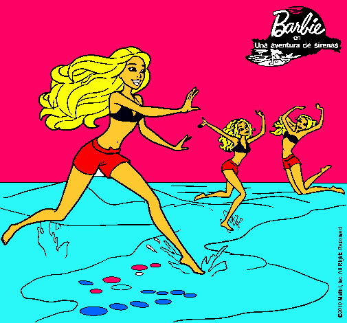 Barbie de regreso a la playa