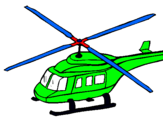 Dibujo Helicóptero  pintado por hshdhdjdehfh