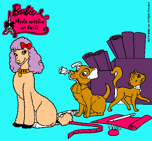 La mascota de Barbie