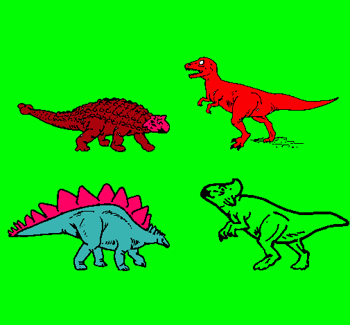 Dinosaurios de tierra